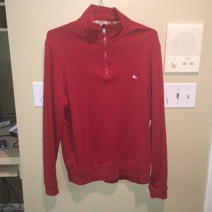 Burberry Men’s Half Zip Pullover (Size Large)